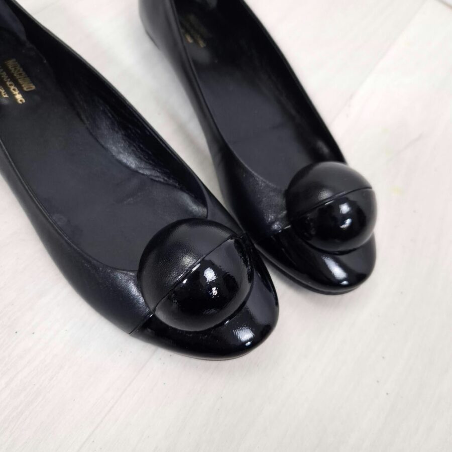 moschino cheap and chic flat shoes