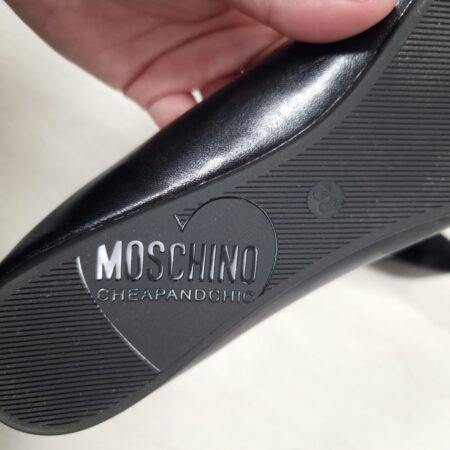 Moschino Cheap and Chic ballerine nere anni 2000