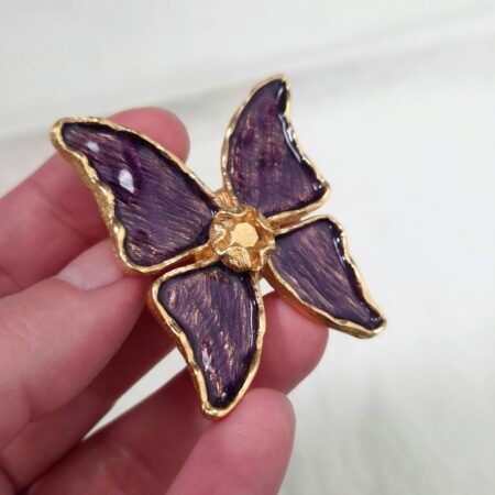 YSL vintage brooch