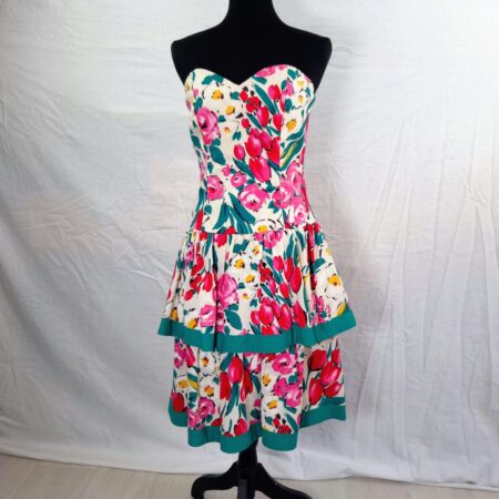 abito con tulipani
