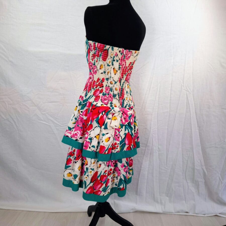 flower vintage dress