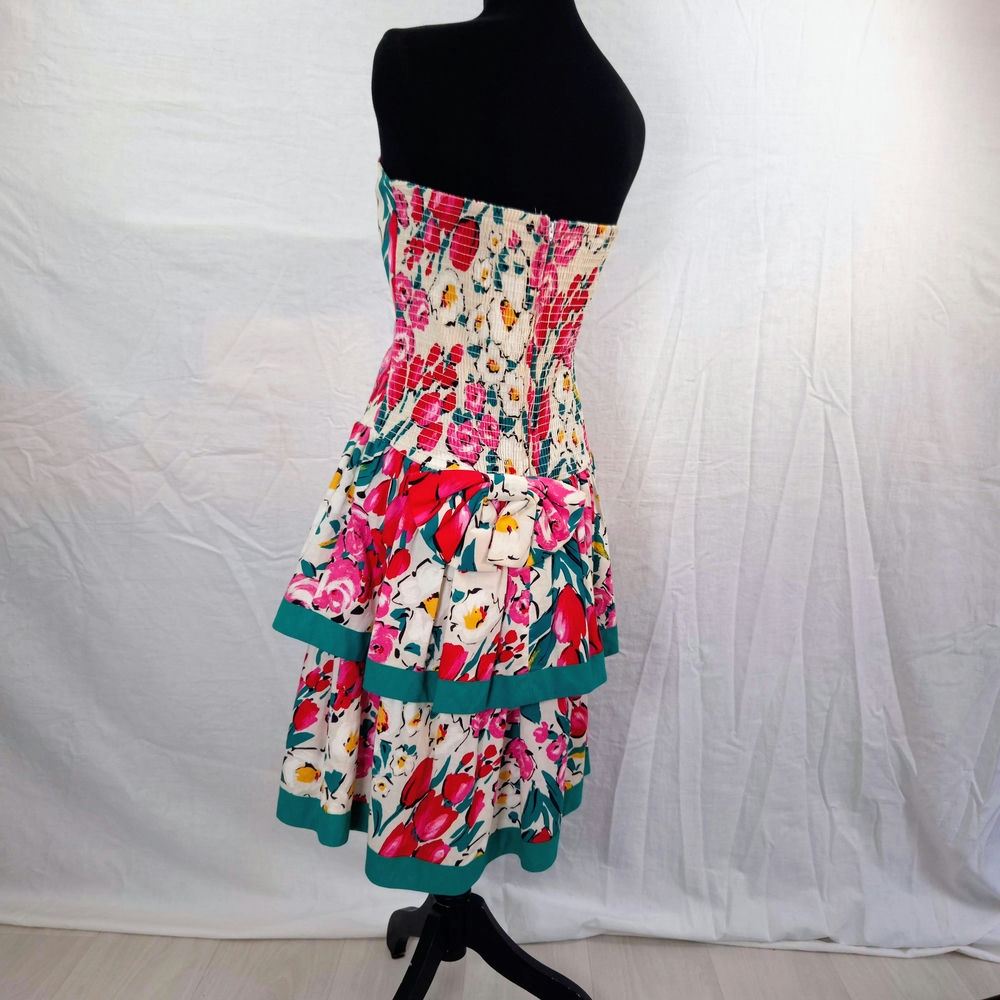 flower vintage dress