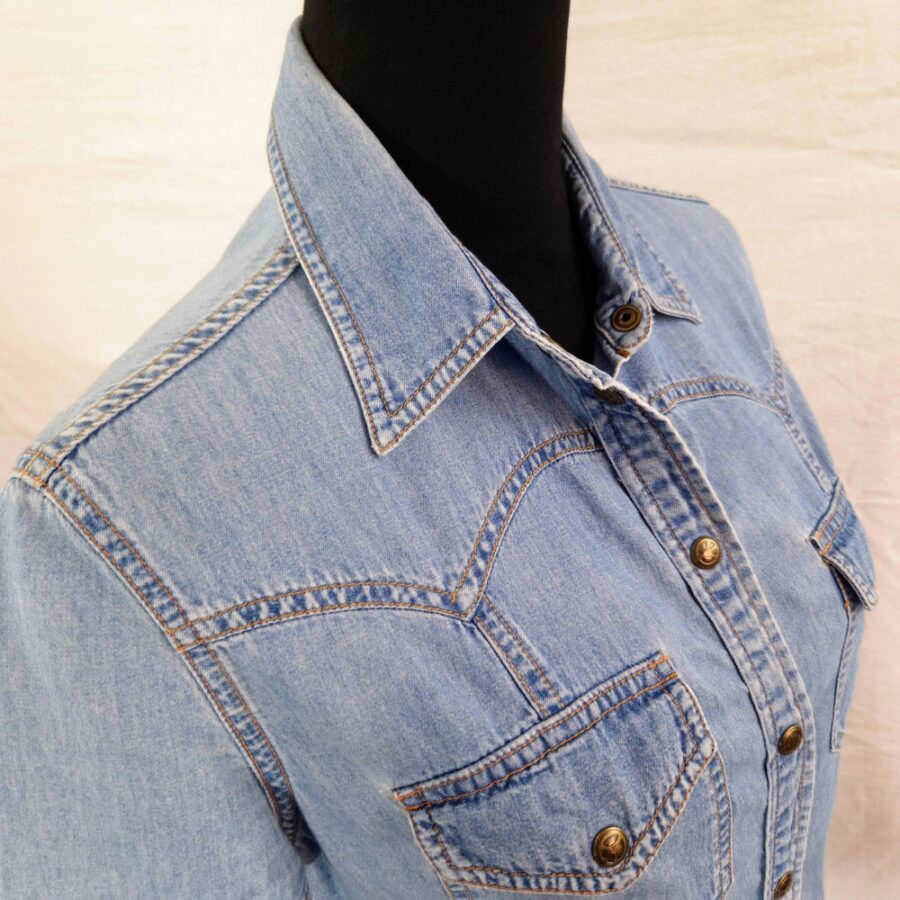 Camicia di jeans anni '80 Moschino - immagine 5