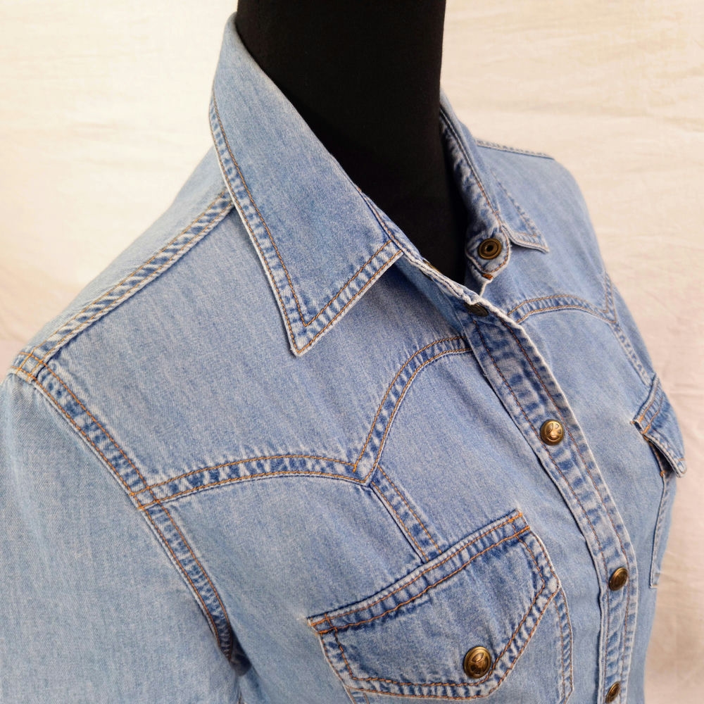 Camicia di jeans anni '80 Moschino - immagine 5