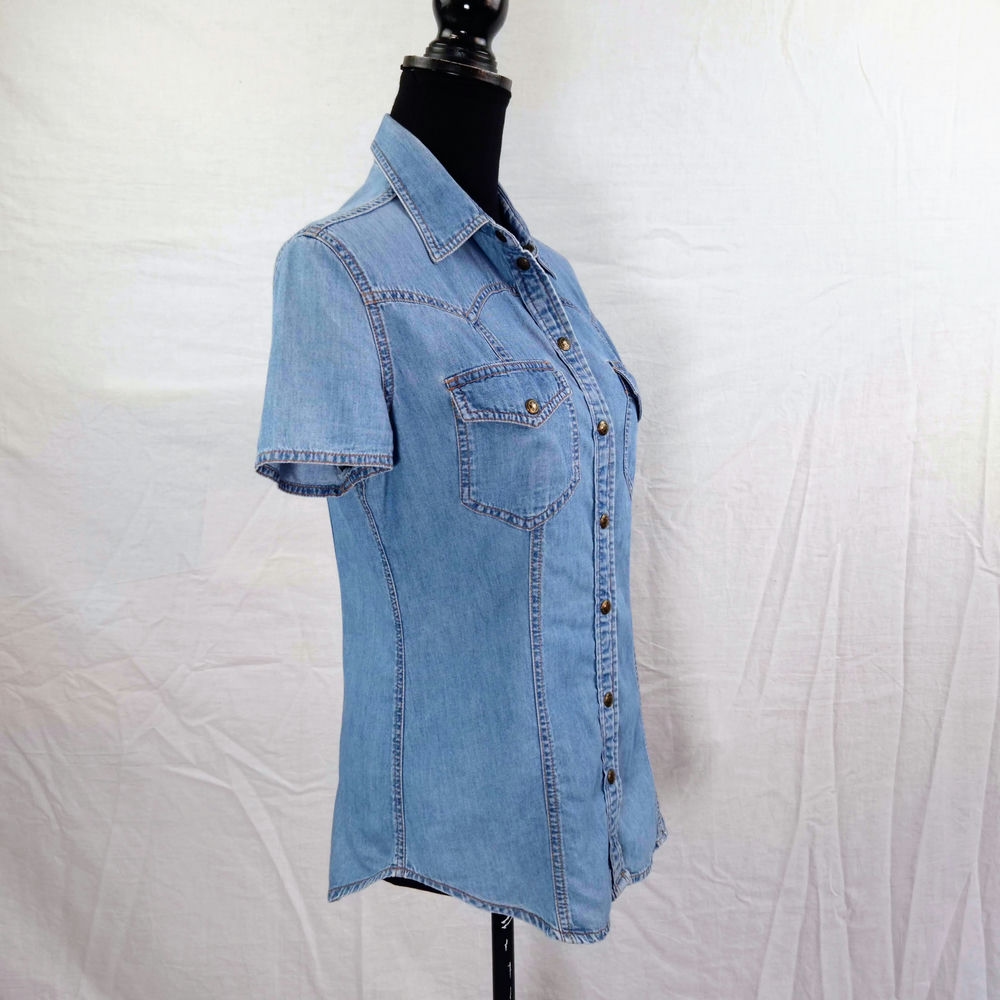 camicia jeans Moschino