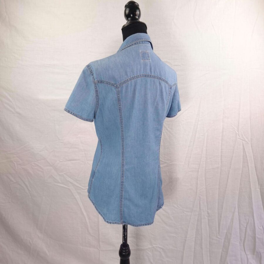 camicia denim Moschino