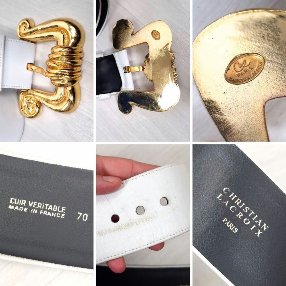 cintura vintage anni 80