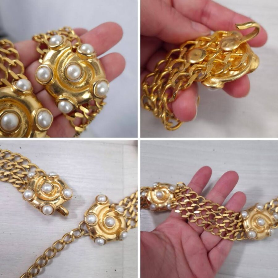 Cintura con conchiglie vintage anni '80 - immagine 9
