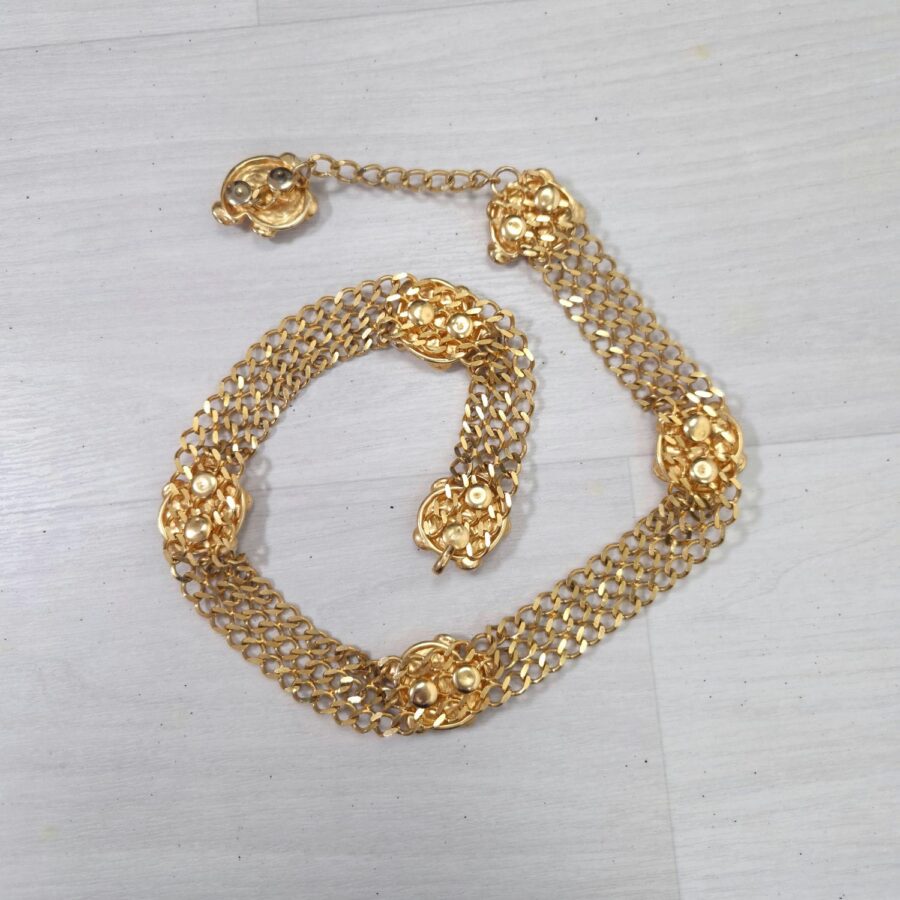Cintura con conchiglie vintage anni '80 - immagine 5