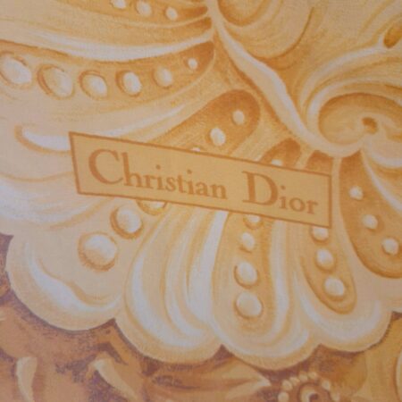 Maxi foulard Dior in seta vintage 1980s