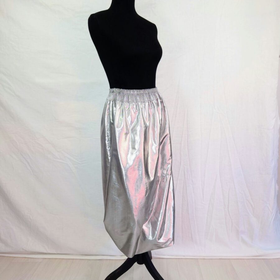 silvered skirt
