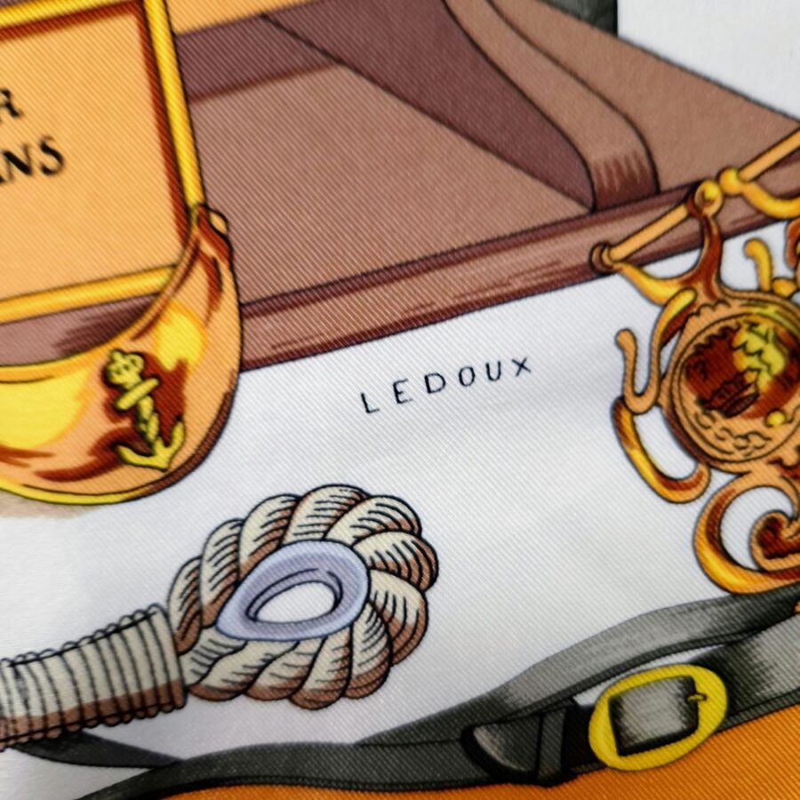 hermès silk scarf