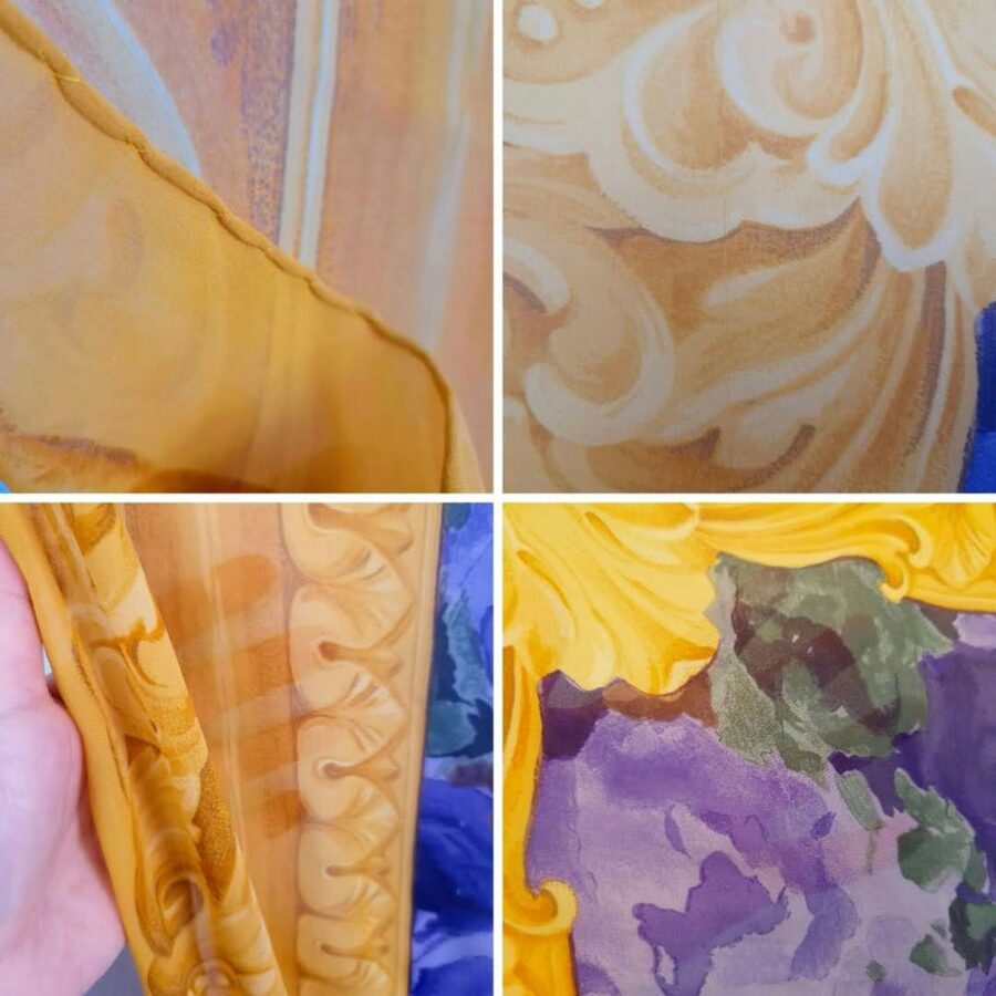 dior silk scarf