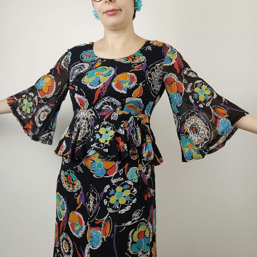vintage boho dress