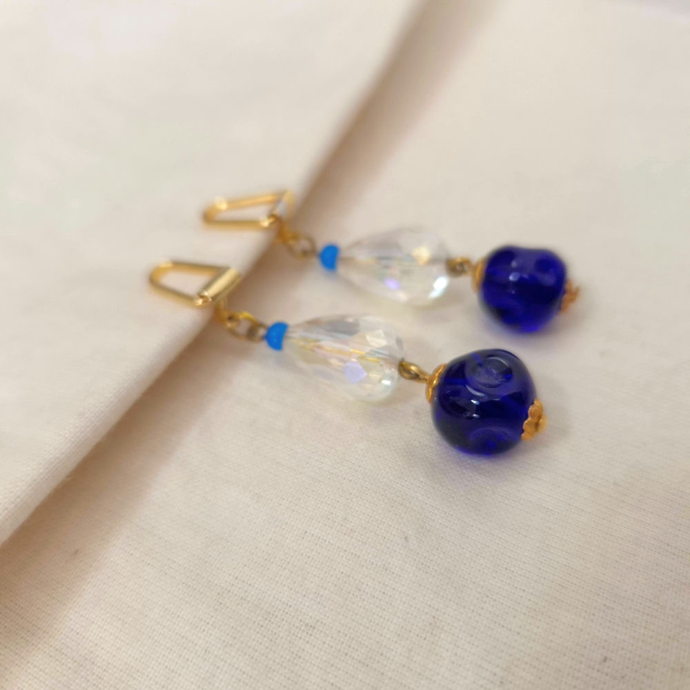 sixties vintage earrings