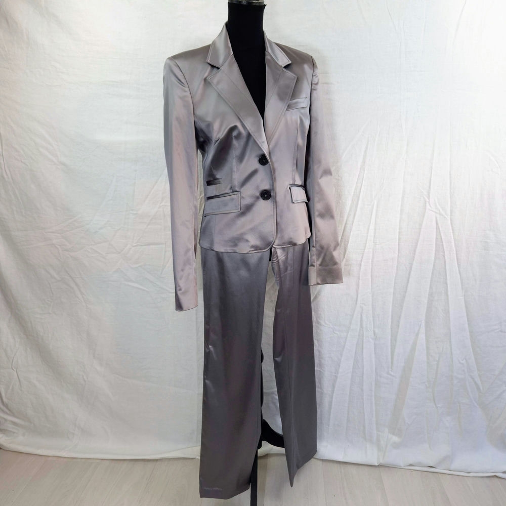 tailleur pantalone grigio