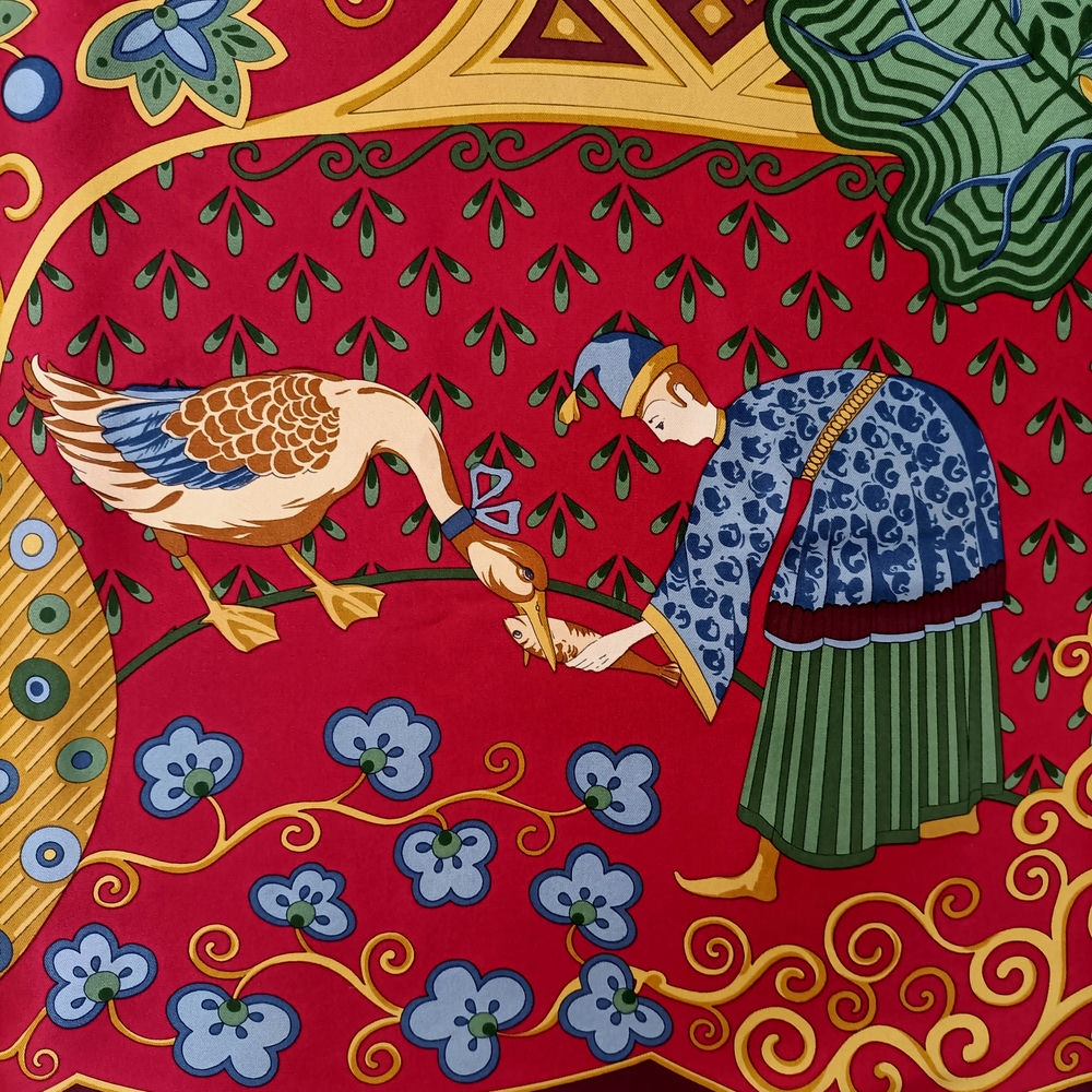 Ferragamo vintage silk scarf