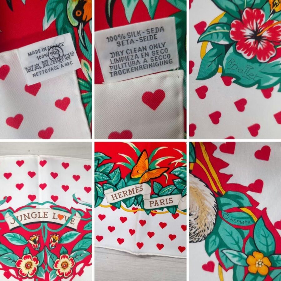hermès silk scarf