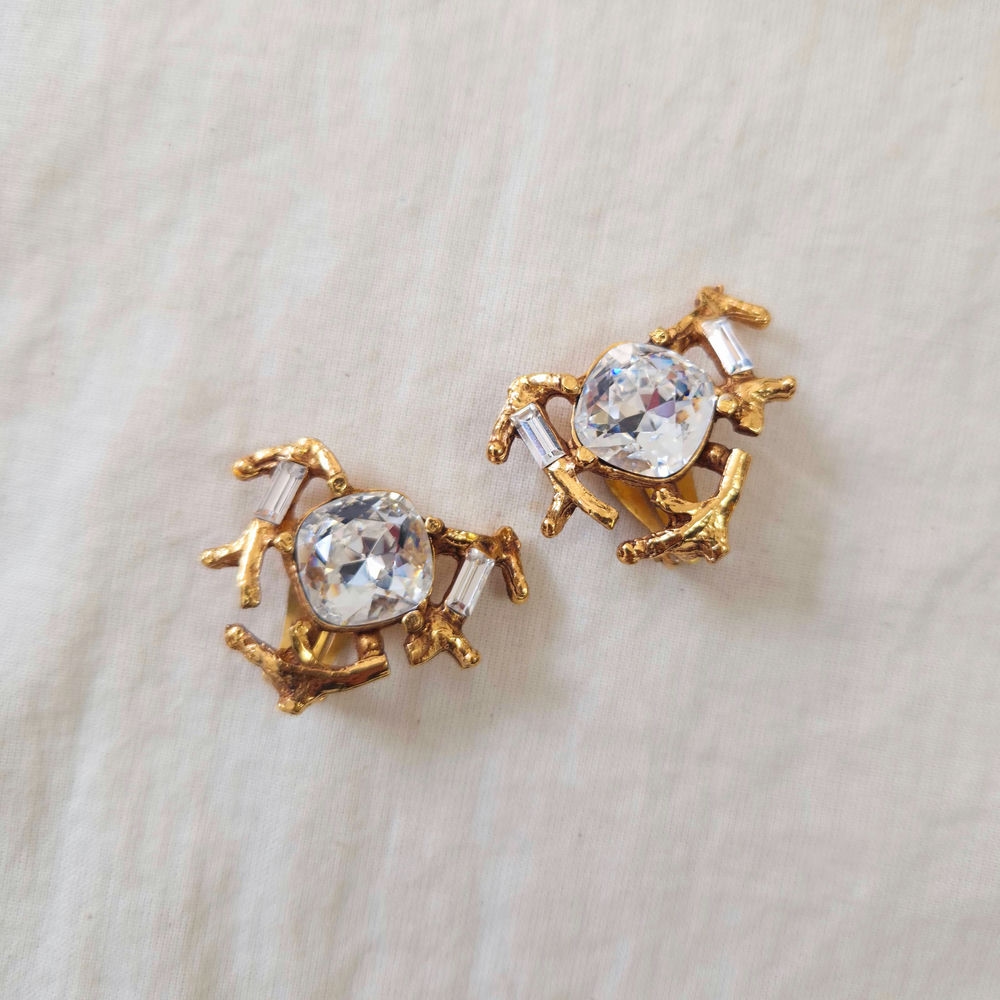 80s vintage earrings