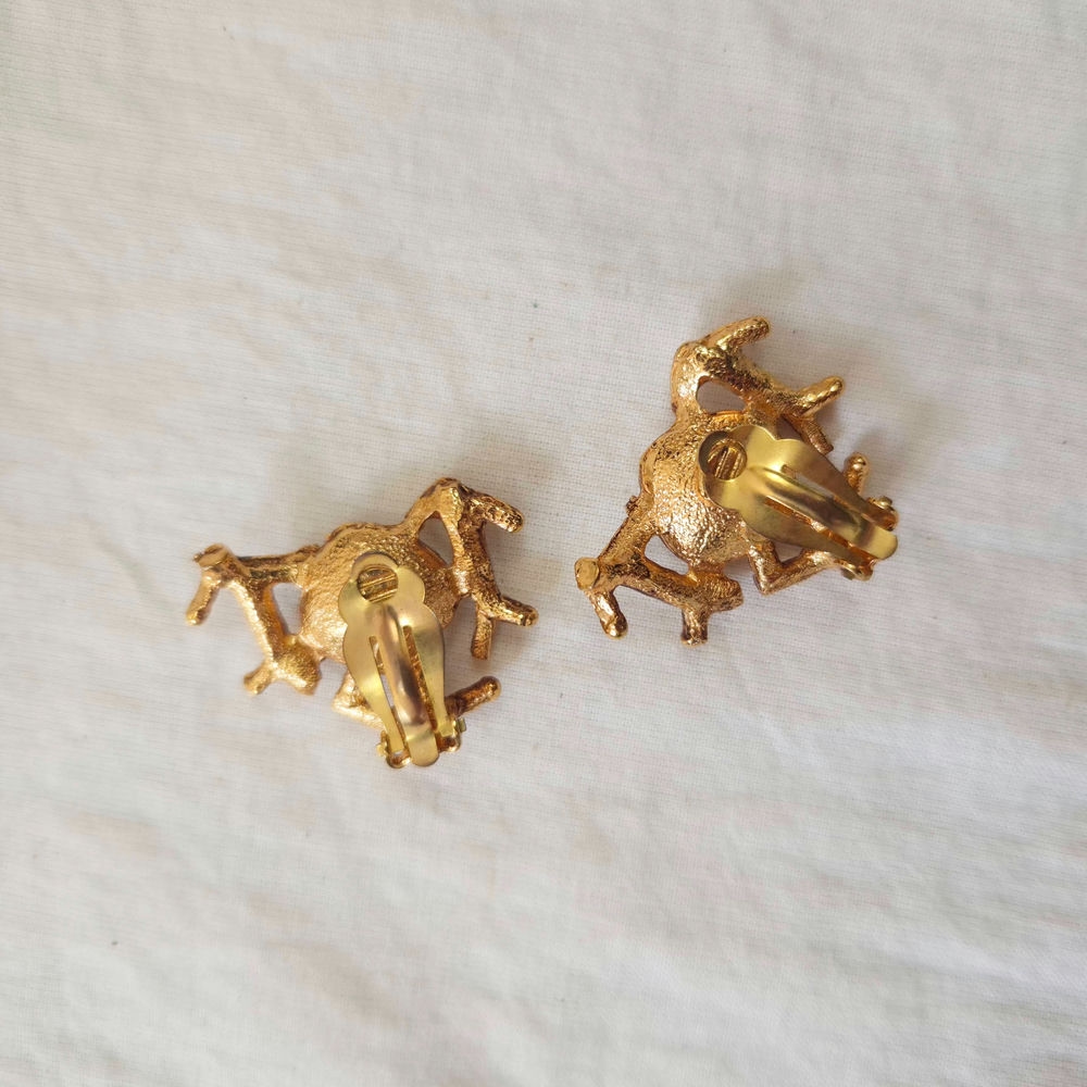 orecchini vintage anni 80