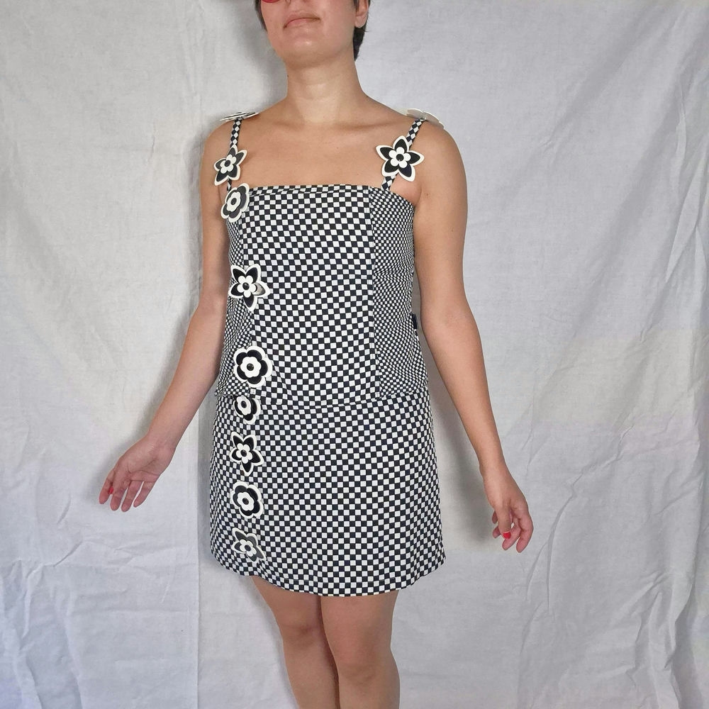 completo estate bianco nero