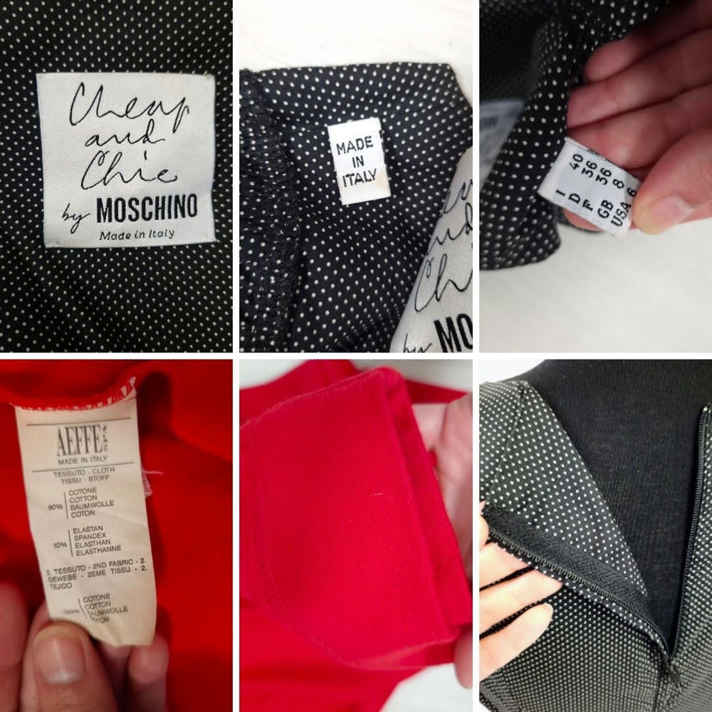 abito vintage Moschino Cheap an Chic