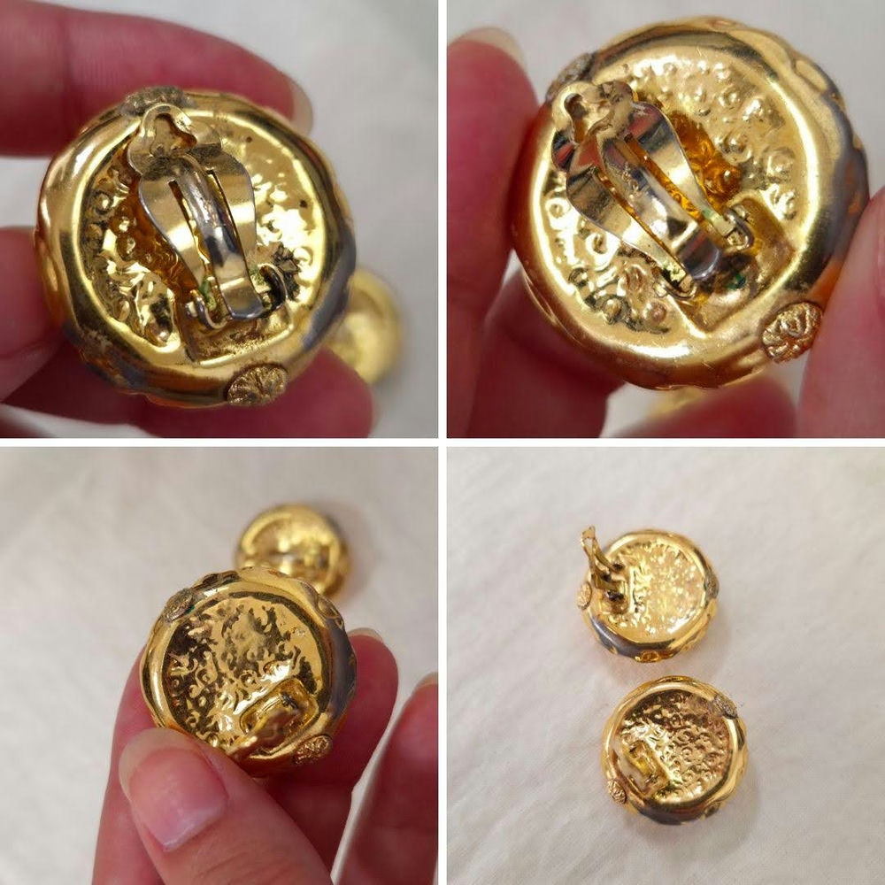 orecchini vintage anni '80