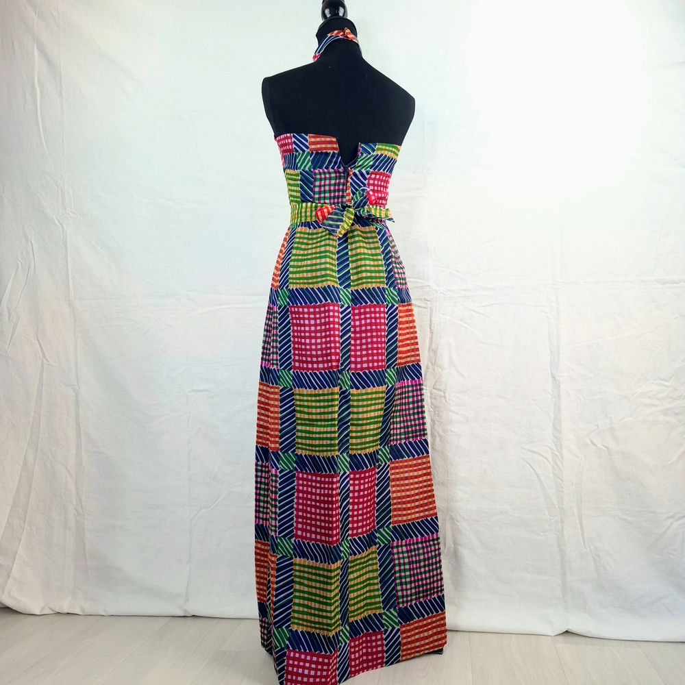 Abito lungo sartoriale anni '70