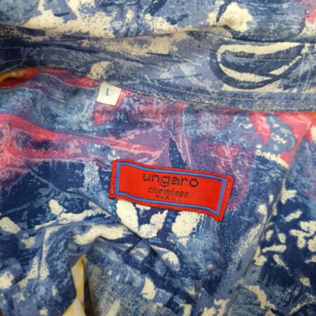 Ungaro camicia da uomo estiva vintage anni 90