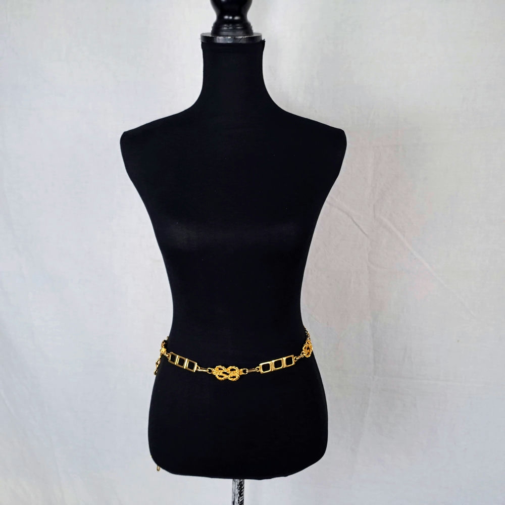 Cintura a catena dorata