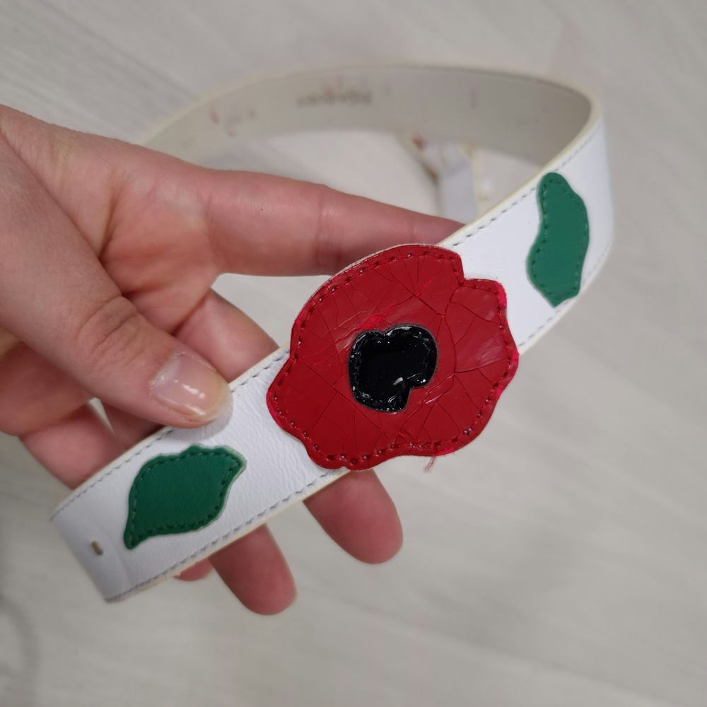 cintura vintage fiori