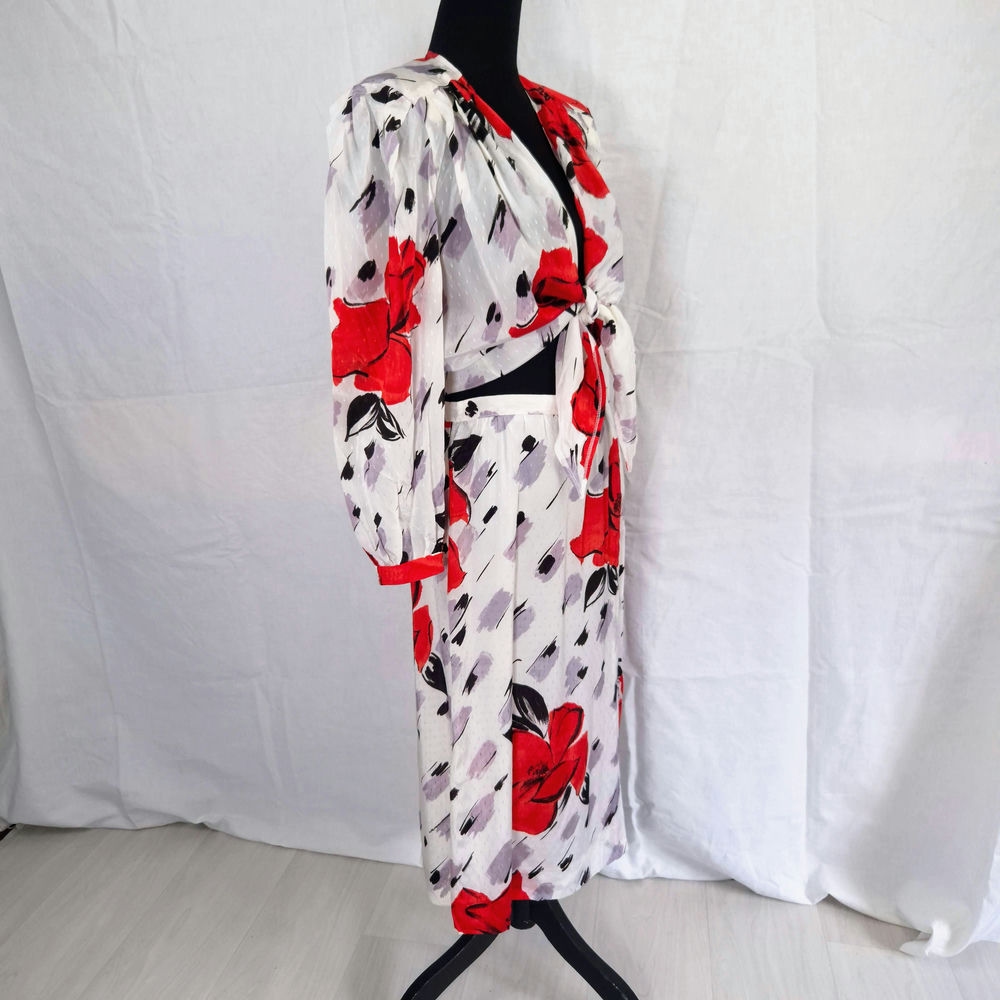 Completo Eighties gonna e camicetta crop top