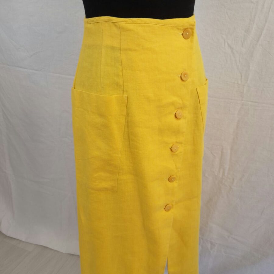 yellow tris suit