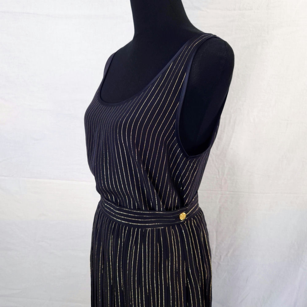 striped vintage suit