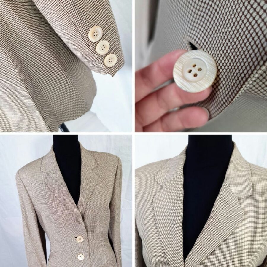 checked jacket