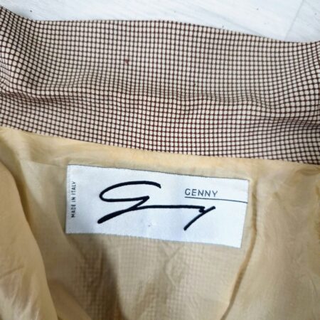 Genny giacca a quadretti vintage 1990s