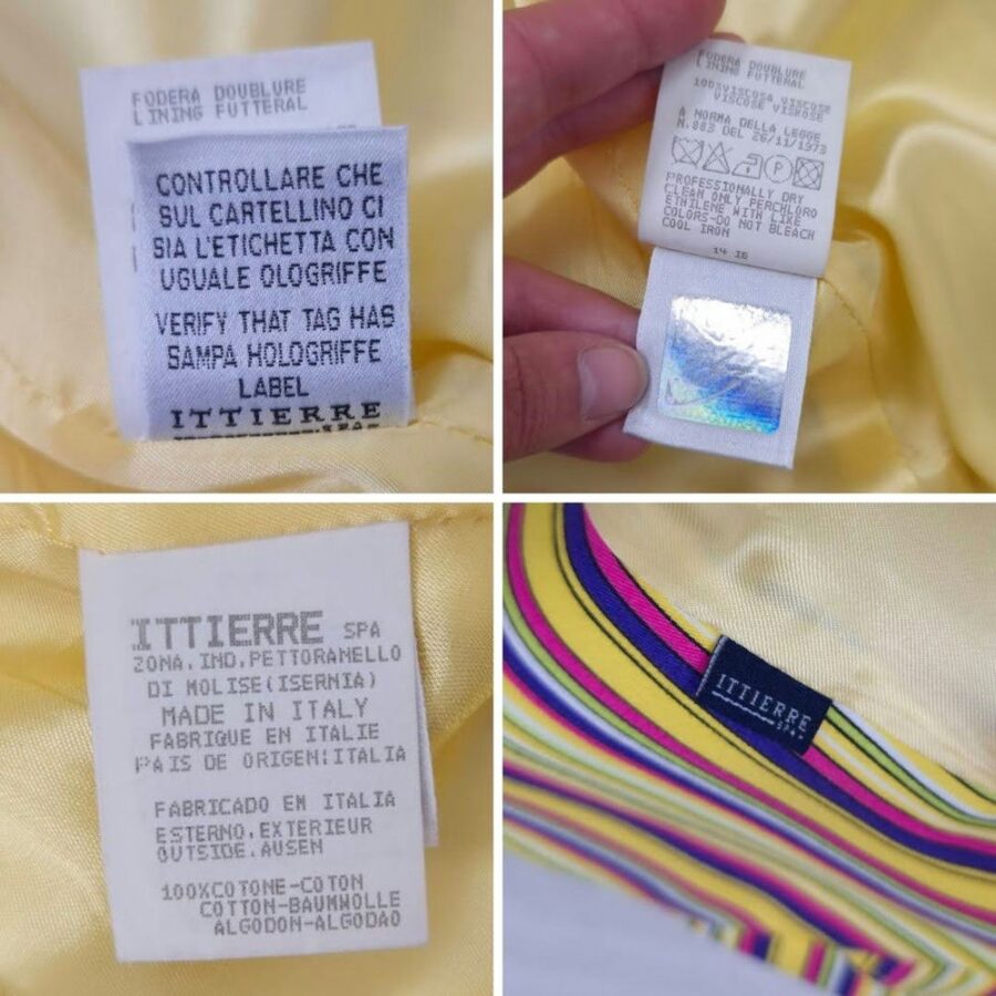 striped vest vintage