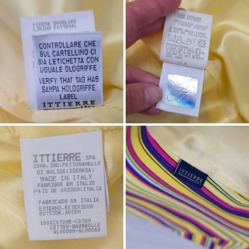 striped vest vintage