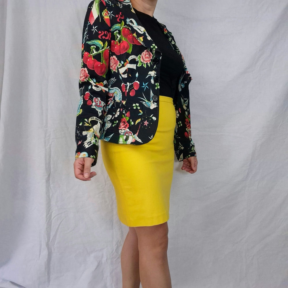 Versace Classic V2 gonna gialla anni '90