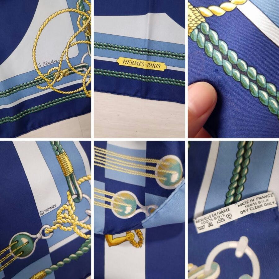 foulard hermès vintage