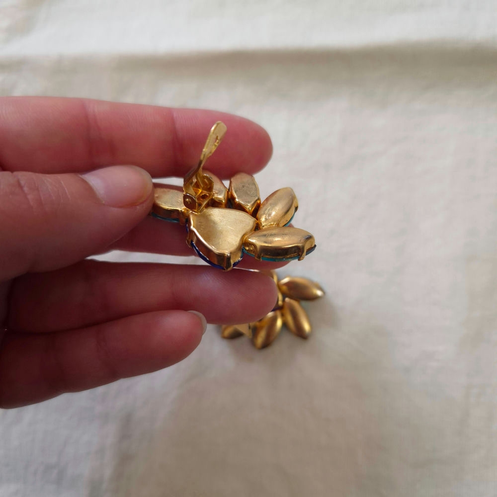 vintage earrings 80s