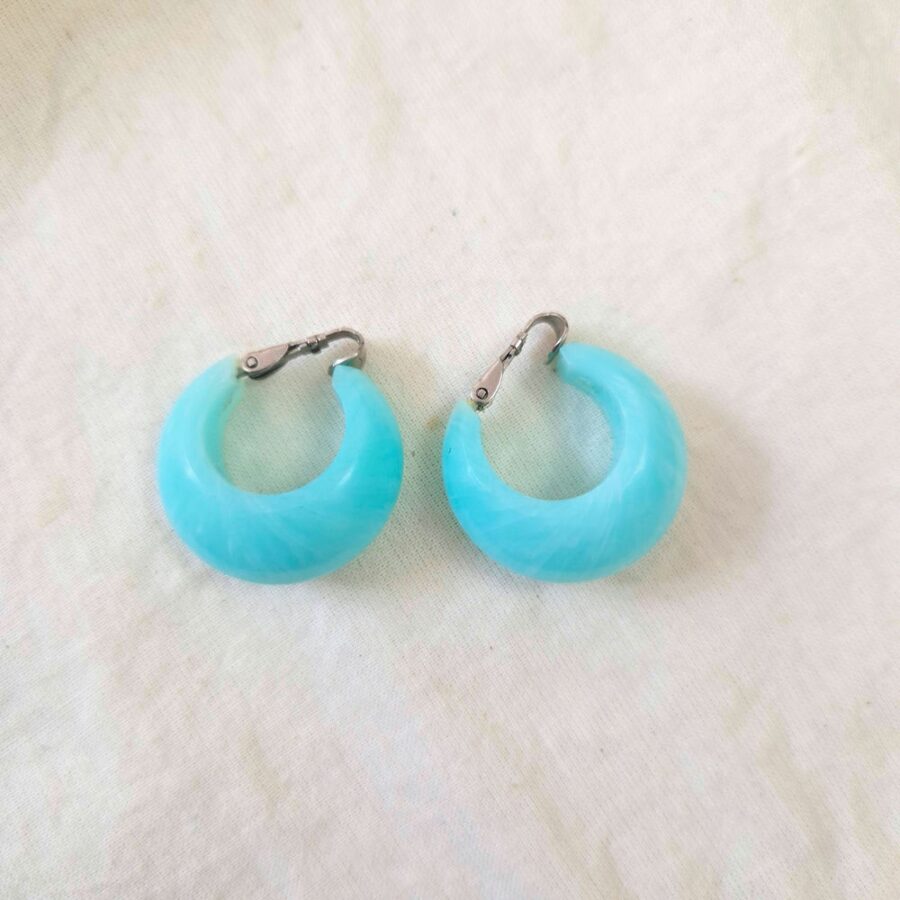 Orecchini turchesi vintage anni '60