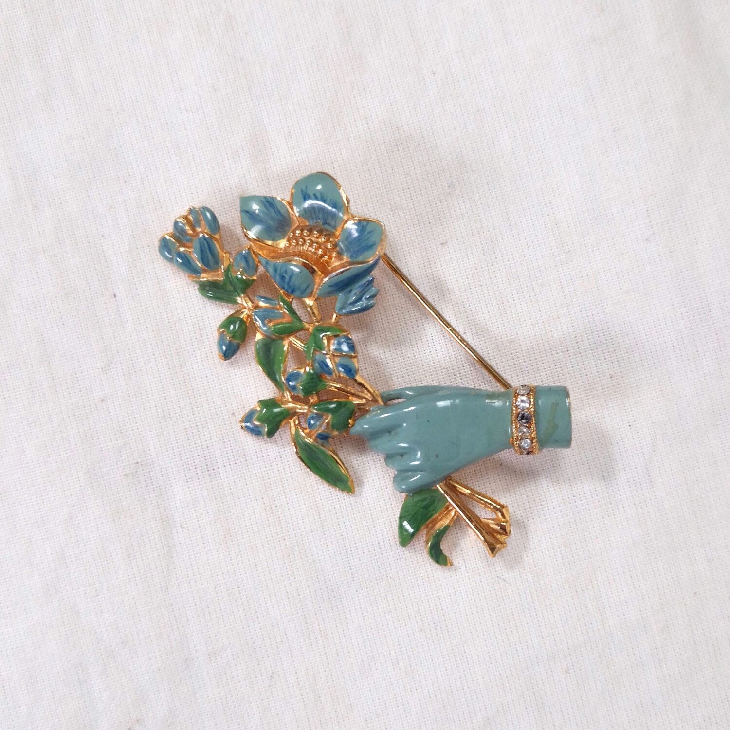 Spilla Coro vintage anni '40