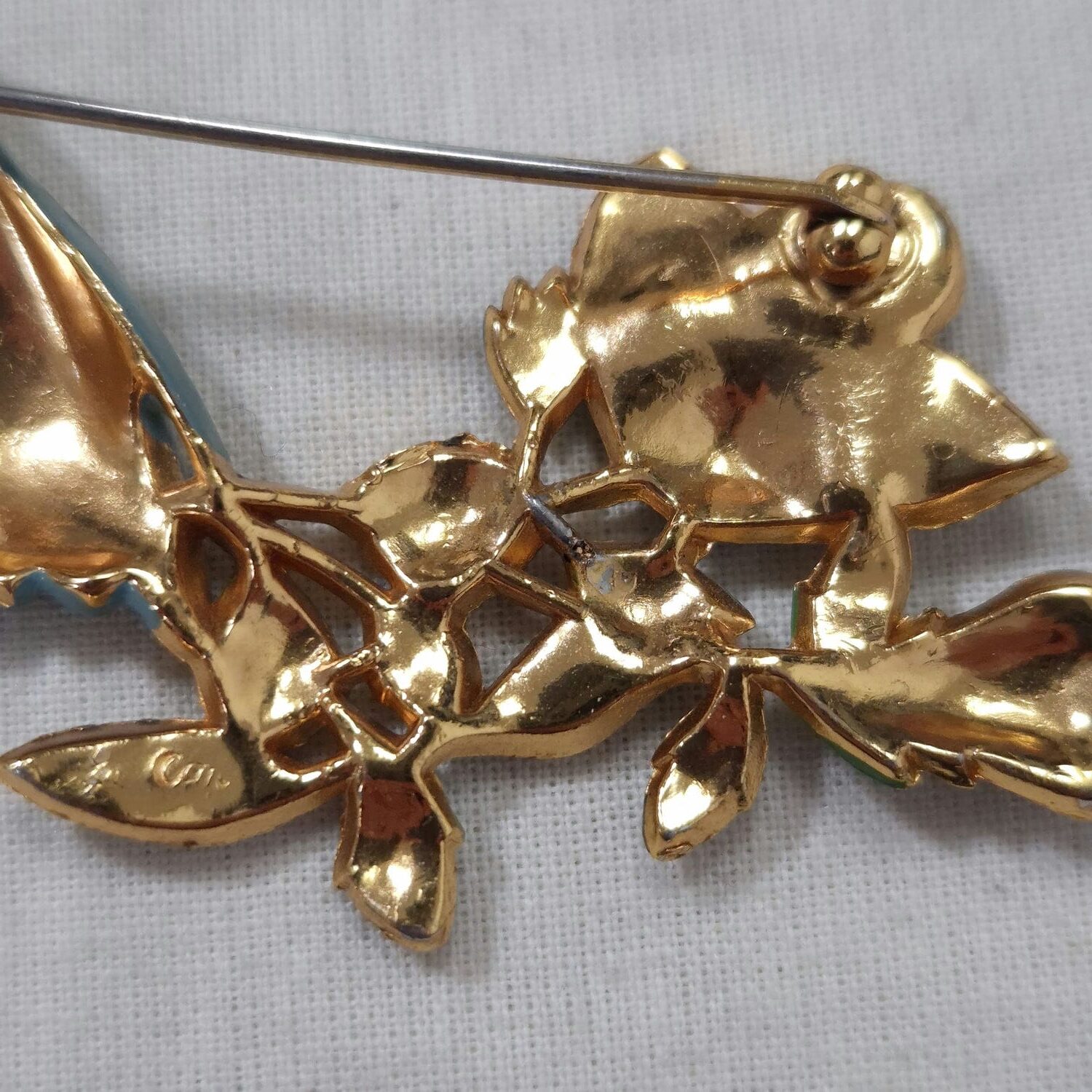 Spilla Coro vintage anni '40 - immagine 6