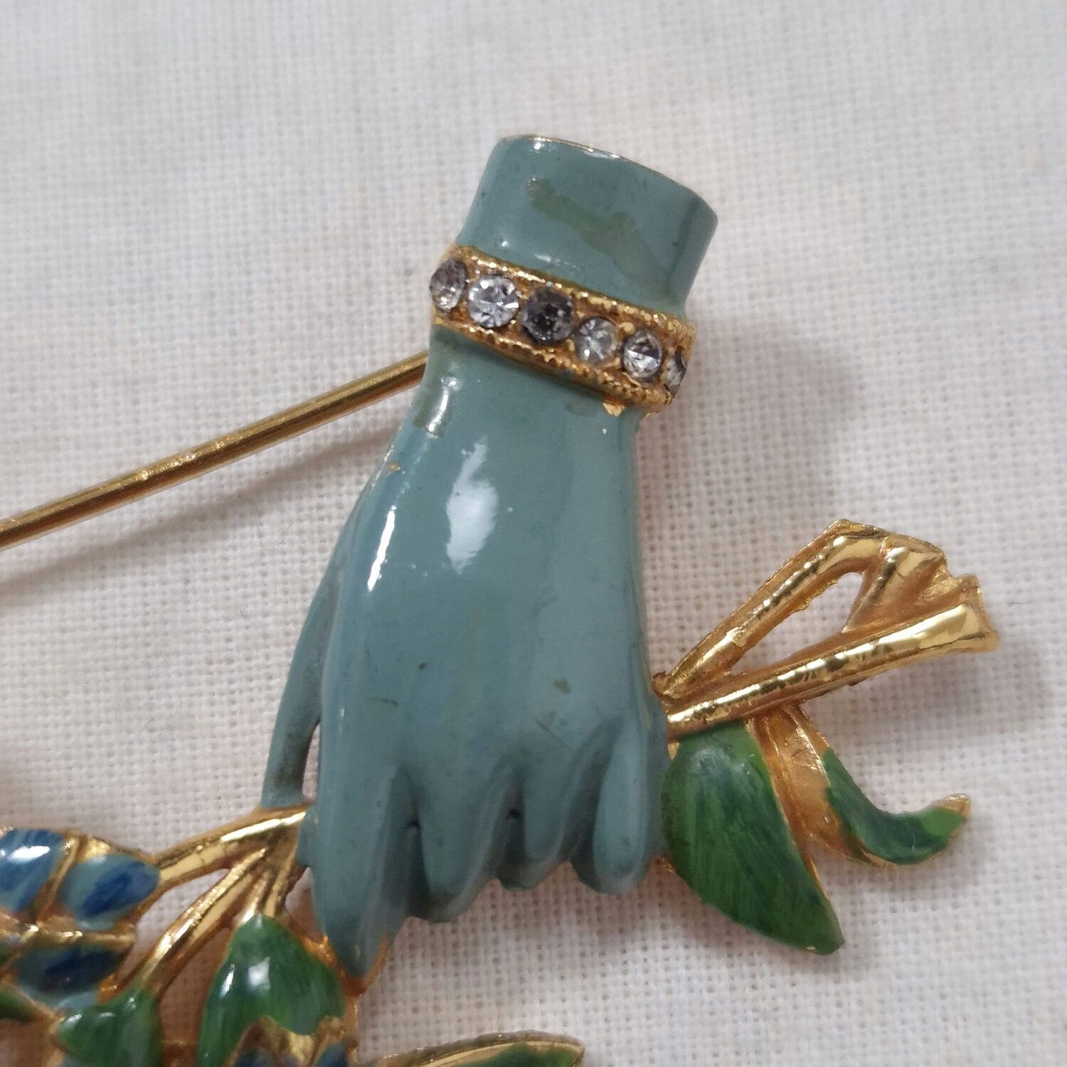 Spilla Coro vintage anni '40 - immagine 5