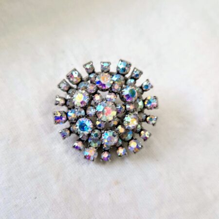 Spilla con strass