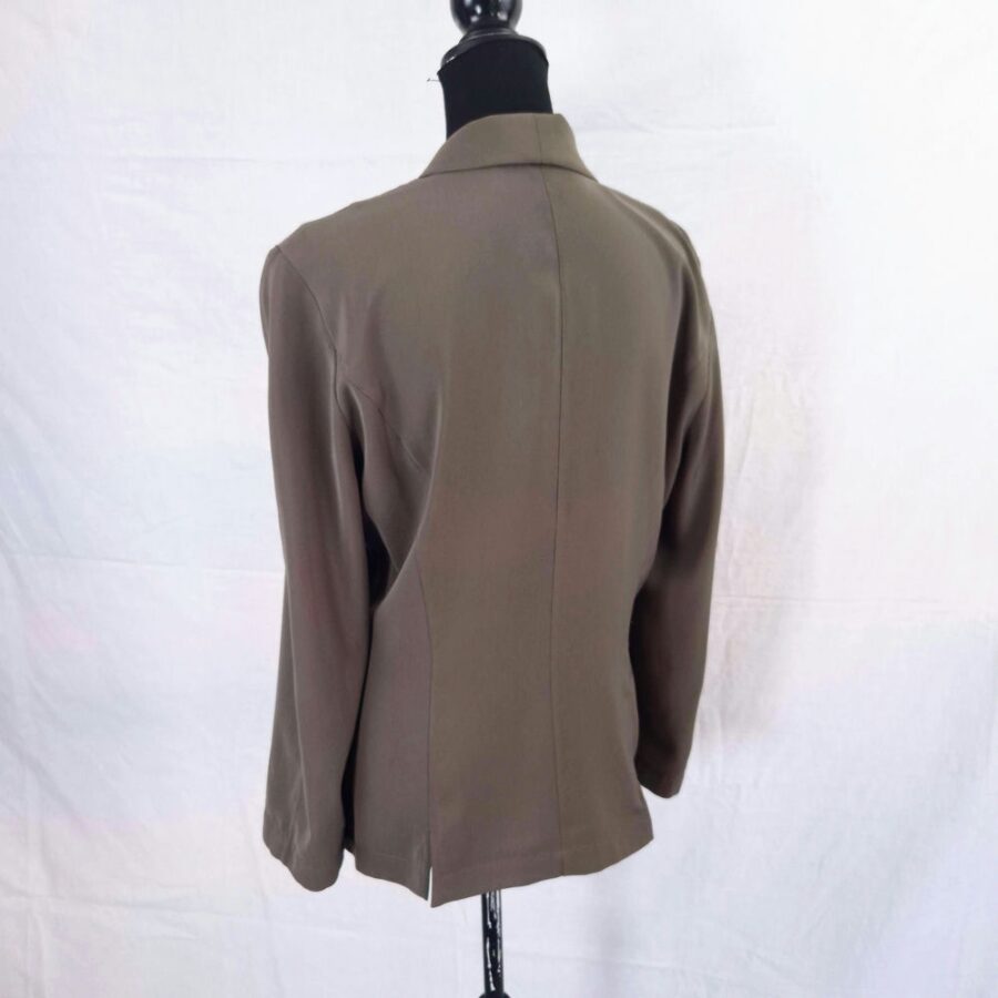 giacca donna grigio verde