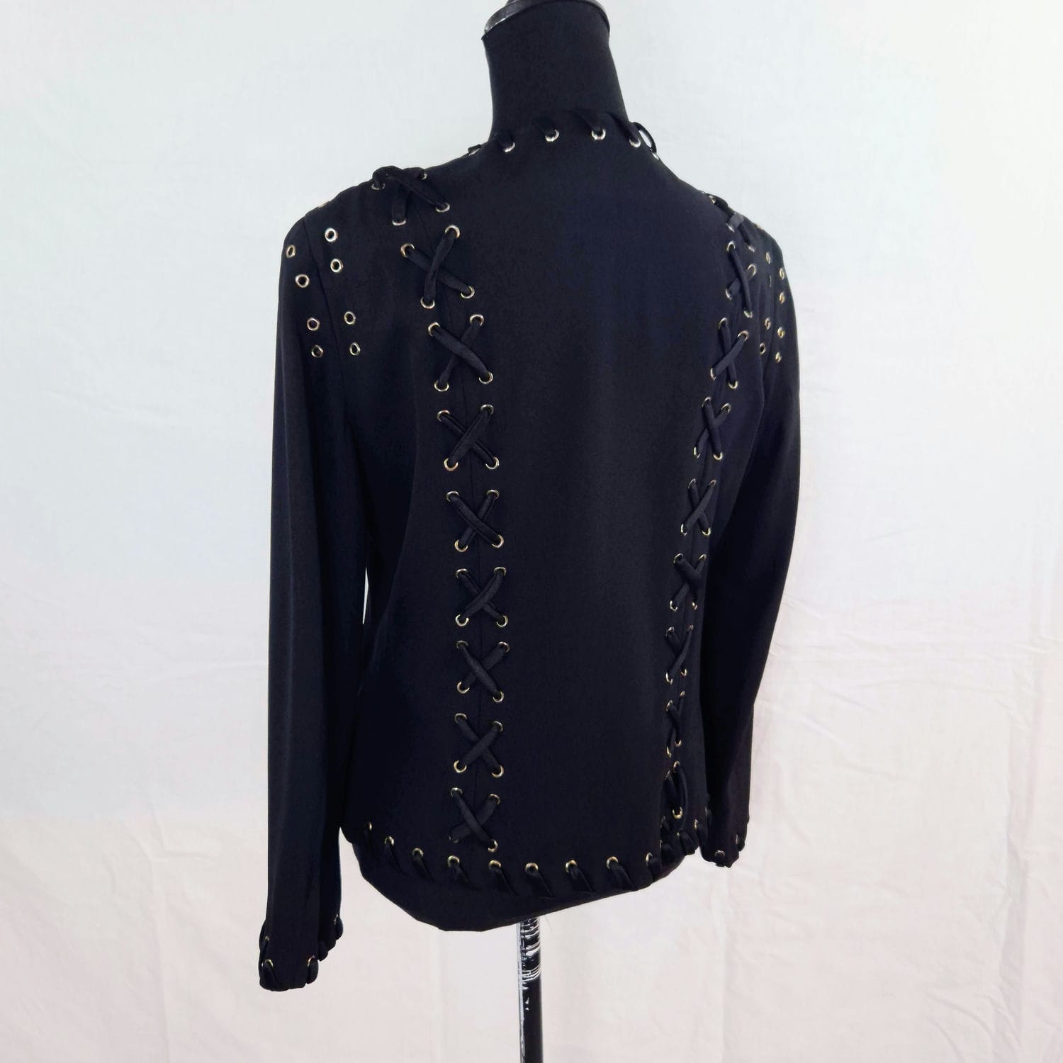 Moschino giubbotto vintage anni '90 con lacci - immagine 6