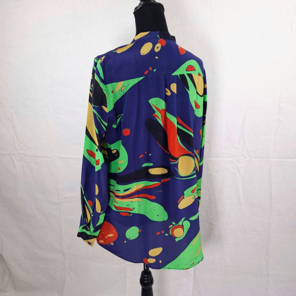 Bottega Veneta camicia fantasia in seta