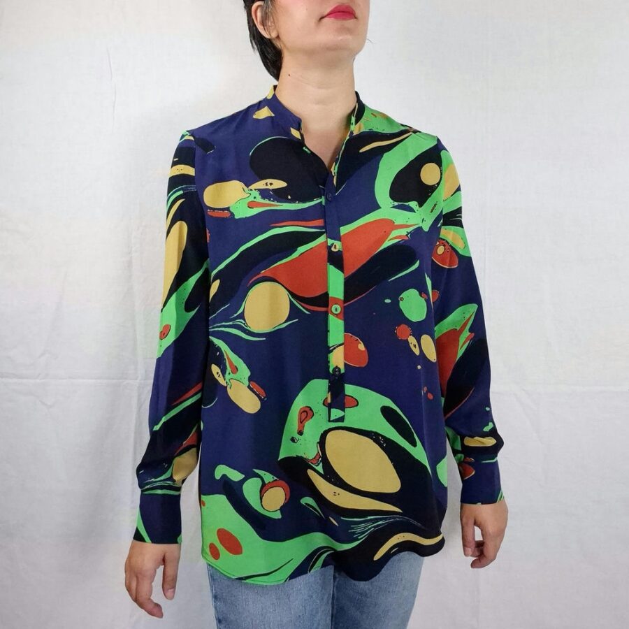 vintage silk shirt